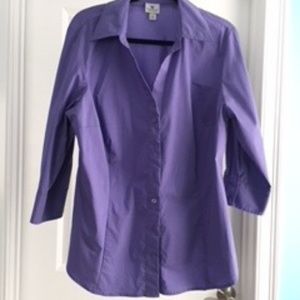 Worthington Woman's Blouse, Purple